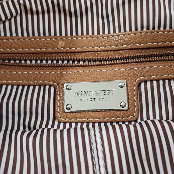 Nine West sequin tote multi color floral with clear sequins bobo chic summer - Picture 5 of 13